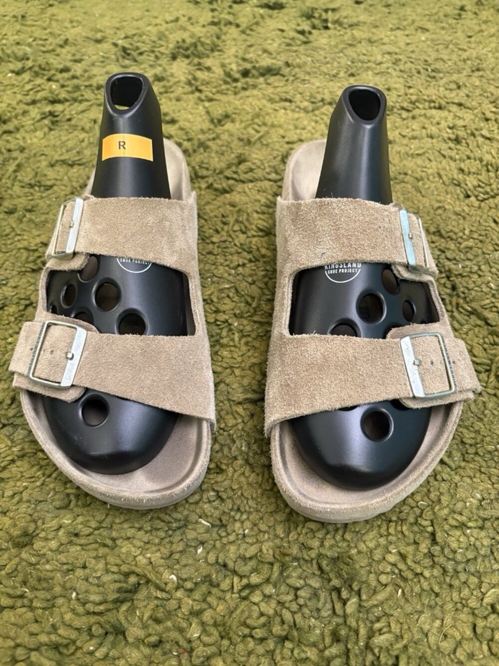 Birkenstock Arizona Suede Exquisite Suede Leather Taupe Size 43 EU/Men's 10-10.5